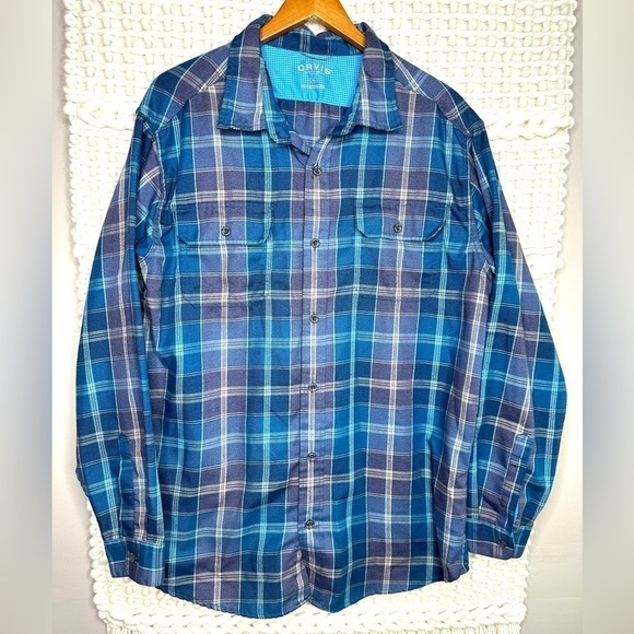 Orvis lightweight flannel shirt - Picture 1 of 5